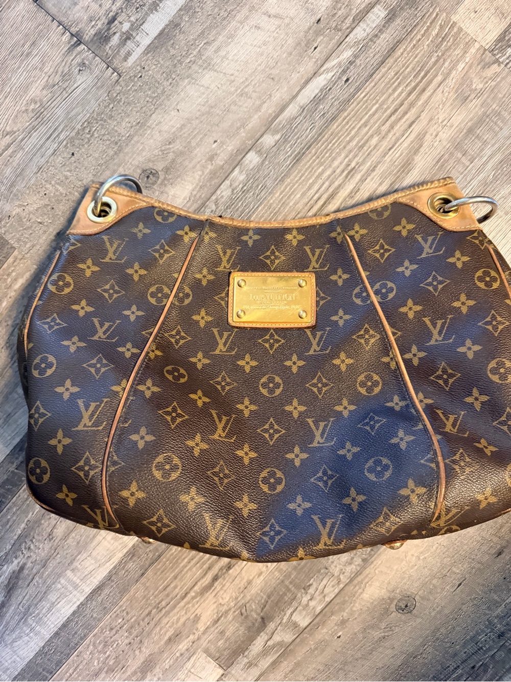 Louis Vuitton Monogram Galliera Canvas Hobo Bag